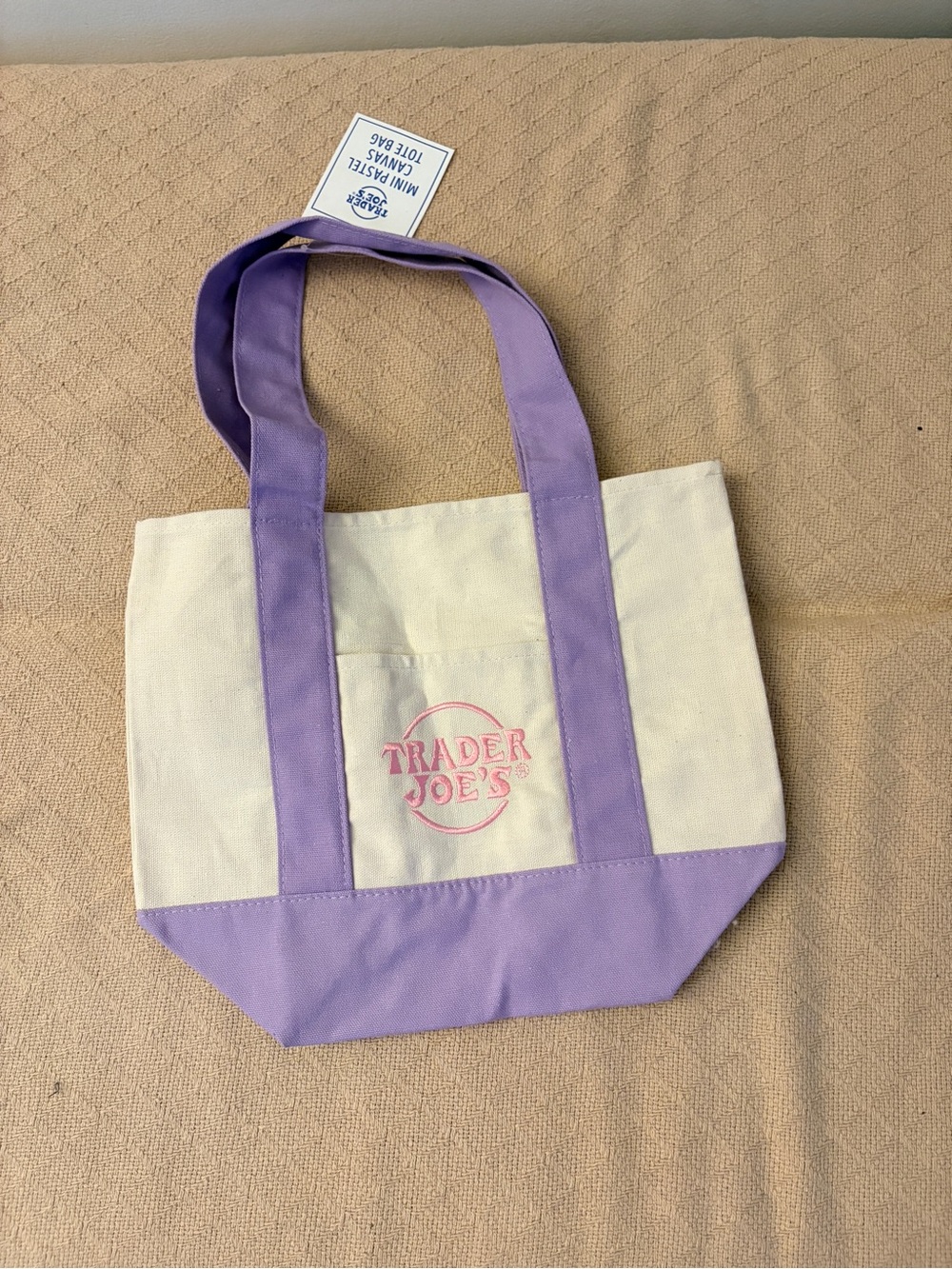 Trader Joe’s Purple Mini Tote